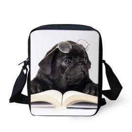 Women's Messenger Pug Bags