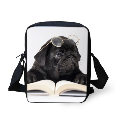 Women's Messenger Pug Bags