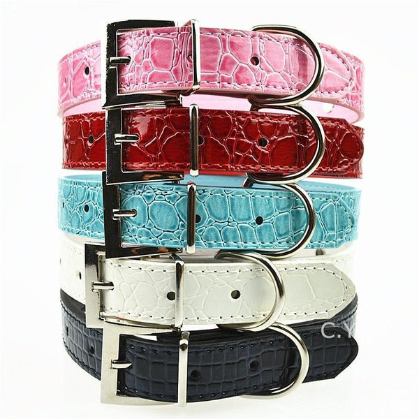 Personalized Leather Name Collar