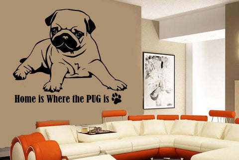 3d Poster Pug Wall Art