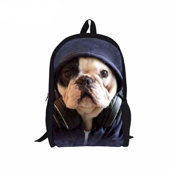 Women Casual Pug Backpack