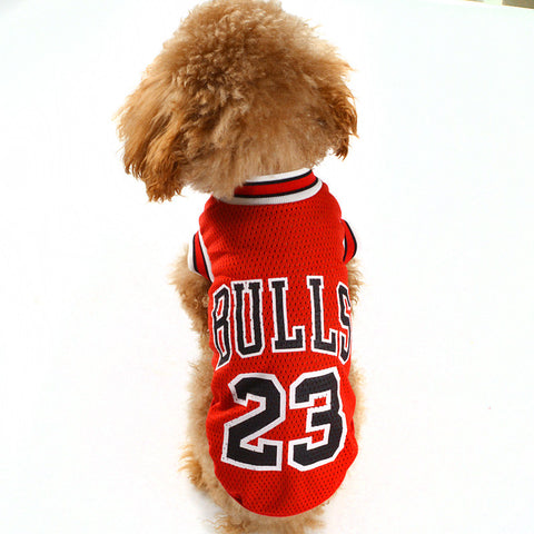 Basketball Uniform Pet Clothes