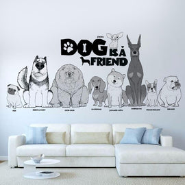 Dog Friend Wall Sticker