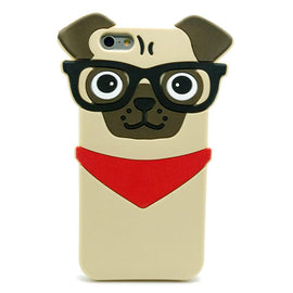 Fashion 3D Pug Dog Cover