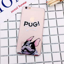 Soft TPU Pug Case