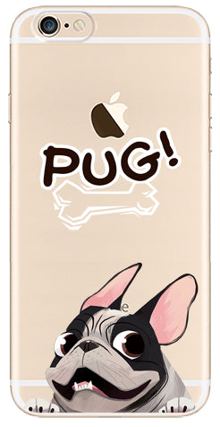 Soft TPU Pug Case